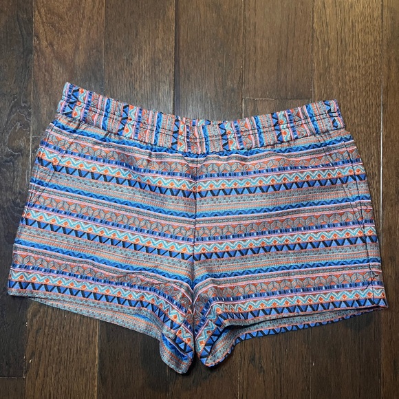 J. Crew Pants - J. Crew Multicolor Patterned High Waist Shorts